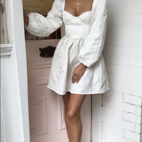 nicola finetti white dress